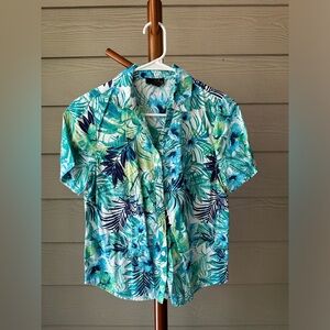 Erika Hawaiian Button Down Shirt